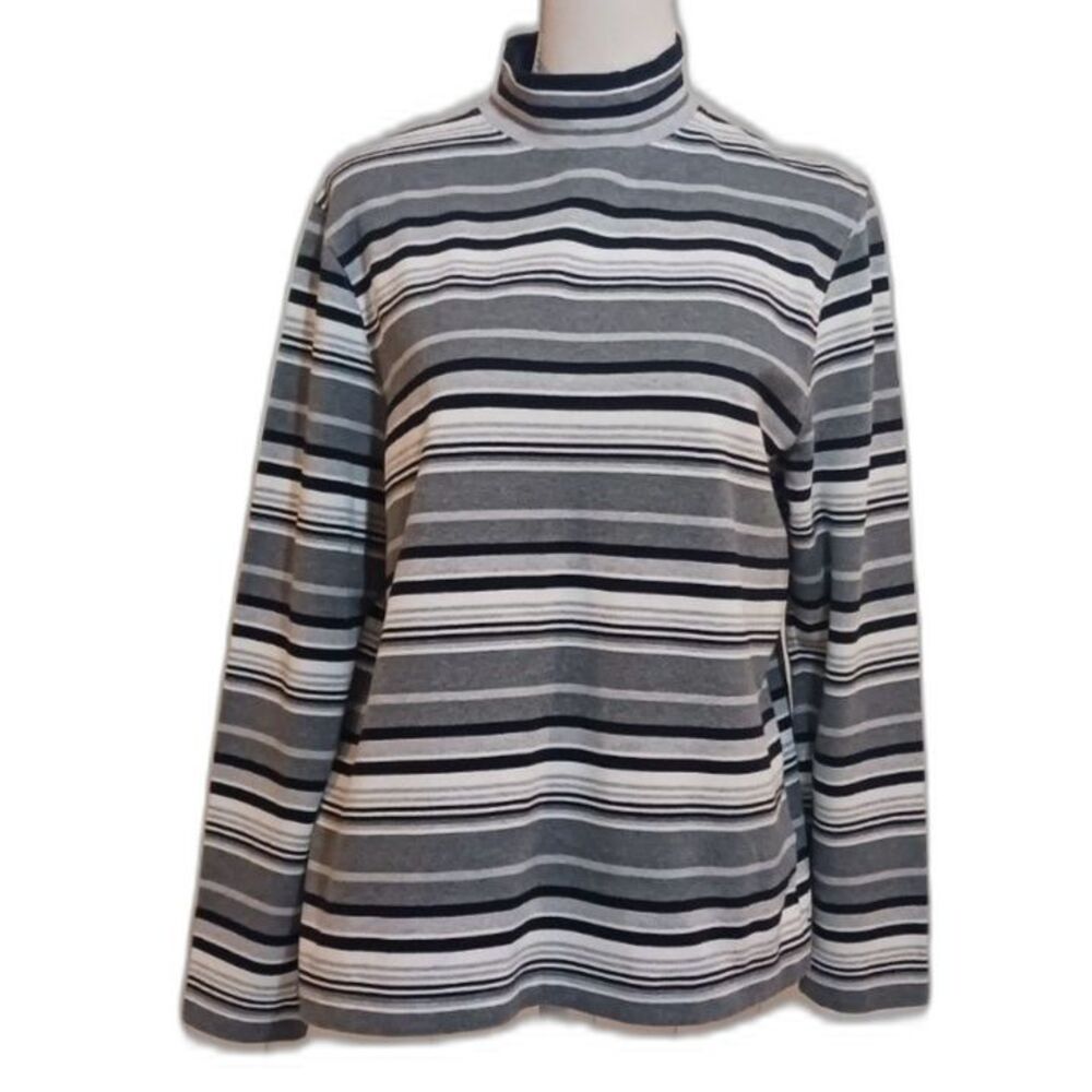 Women's Croft & Barrows Pullover Sweater Long Sleeve Multi Color. Size L NWOT